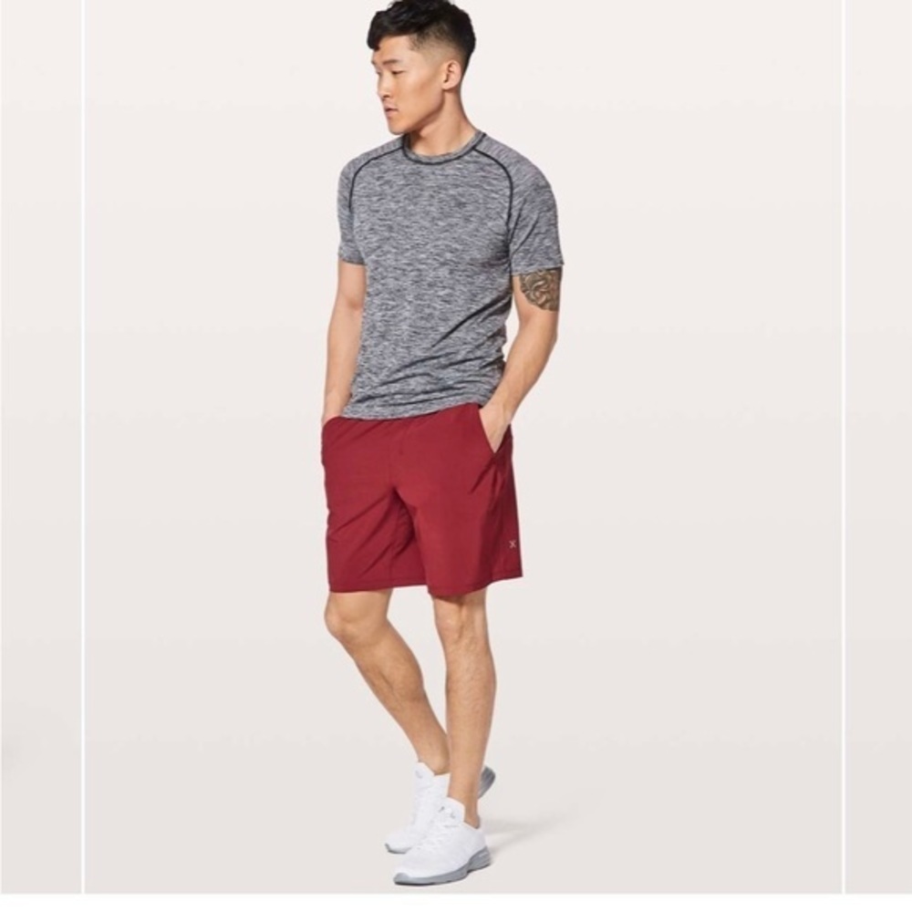 lululemon athletica Red Athletic Shorts